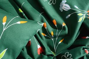 Bavlnené obliečky PLUS predľžené VELINA zelené