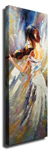 Wallity Obraz na plátne Husľová krása PC206 30x80 cm