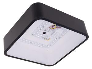 SMART TUYA Čierne LED stropné svietidlo hranaté 300x300mm 24W CCT s DO