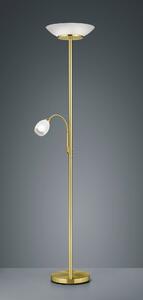 Stojatá lampa GERRY Brass matt 1/E27 + 1/E14, H180cm