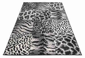 Kusový koberec PP Areta čierny 60x100cm