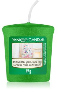 Yankee Candle Shimmering Christmas Tree votívna sviečka 49 g