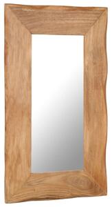 Kozmetické zrkadlo z akáciového dreva 50x80 cm