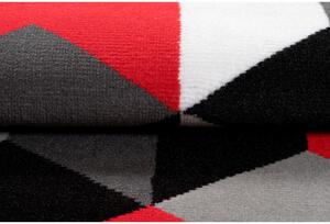 Kusový koberec PP Elma šedočervený 200x300cm