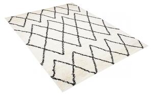 Kusový koberec shaggy Primka krémový 60x100cm