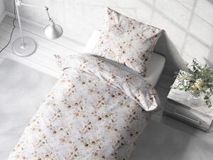 Biante Bavlnené posteľné obliečky Sandra SA-285 Jesenné eukalypty Jednolôžko 140x200 a 70x90 cm