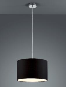 Závesné svietidlo HOTEL Black, E27, D40 cm