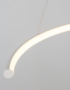 LED luster Breda 70 biele – Biela