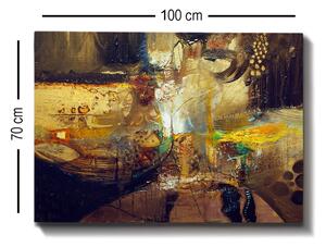 Wallity Obraz BROWN SYMPHONY 70 x 100 cm