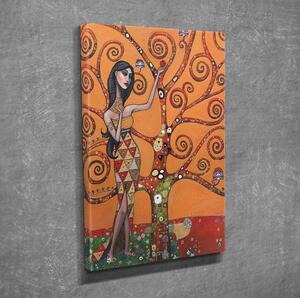 Wallity Obraz KAINAR 30x40 cm, oranžový