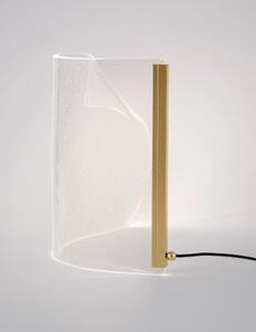 LED stolová lampa Siderno – Zlatá