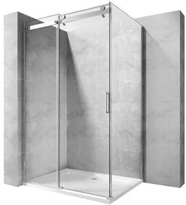 Rea Nixon-2 stena sprchovacieho kúta 100 cm chróm lesklý/sklo priehľadné REA-K5014