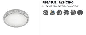 Stropné svietidlo PEGASUS R62423100 D60cm LED
