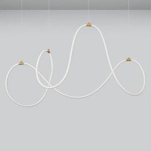 LED luster Cerelia 150 zlaté – Zlatá
