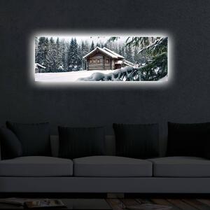 Wallity Obraz s LED osvetlením ROUBENKA 34 30 x 90 cm