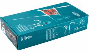 Baletto 81122 - Batária stojánková, flexibilné horné rameno, 550mm, biele, 35mm