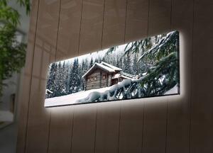 Wallity Obraz s LED osvetlením ROUBENKA 34 30 x 90 cm