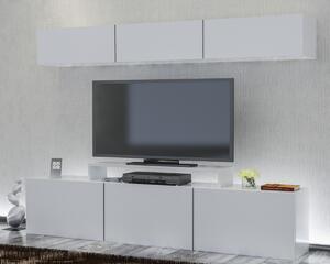 Kalune Design Obývacia stena LINIE 180 cm biela