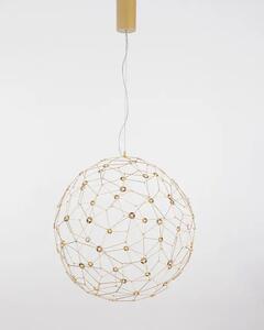 LED luster Sole 60 zlaté – Zlatá