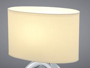 Stolná lampa GIZEH strieborná H34,5cm