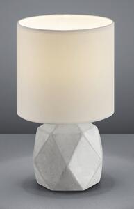 Stolná lampa PIKE biela H28cm