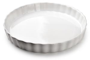 Mondex Porcelánová forma na koláče BASIC 26 cm biela