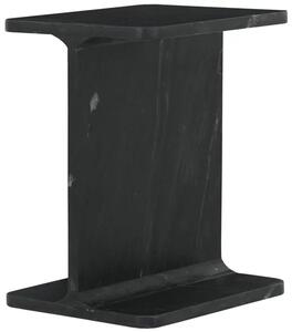 LivinHill Odkladací stolík Avola 30 cm čierny mramor