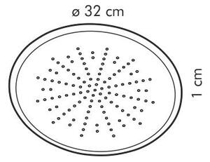 Tescoma Delícia 623122.00 - Forma na pizzu perforovaná DELICIA o 32 cm