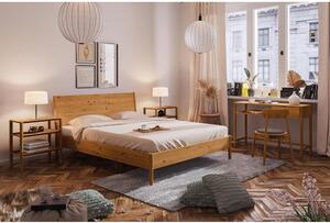 Dvojlôžková posteľ z dubového dreva 180x200 cm Pola - The Beds