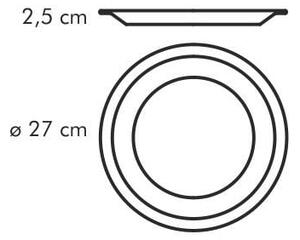 Tescoma 386326.00 - Plytký tanier GUSTITO o 27 cm