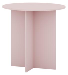 Szynaka Odkladací stolík Phoebe 02 65 cm ružový
