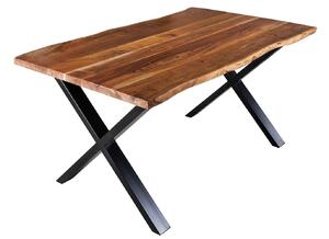 Dizajnový jedálenský stôl Massive X 160 cm akácia
