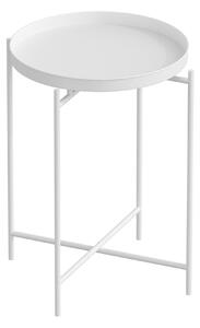 Kalune Design Odkladací stolík Shb-007-B biely