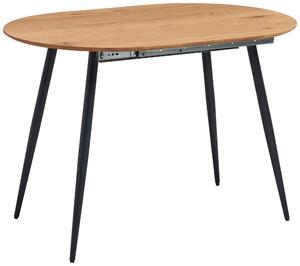 JEDÁLENSKÝ STÔL, farba duba, 120-160/80/75 cm P & B - Online Only jedálne, Online Only