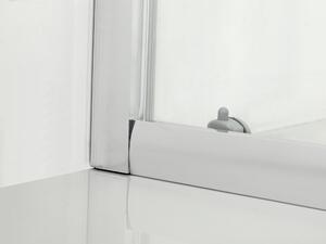 Hagser Andrea sprchovací kút 90x90 cm polkruhová chromová lesklé/priehľadné sklo HGR11000020