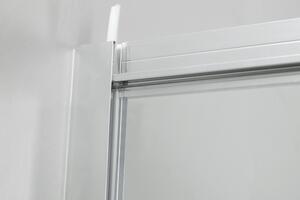 Hagser Andrea sprchovací kút 80x80 cm polkruhová chromová lesklé/priehľadné sklo HGR90000020