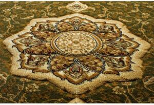 Kusový koberec klasický vzor 2 zelený ovál 250x350cm