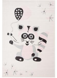 Detský kusový koberec Lemur krémový 80x150cm