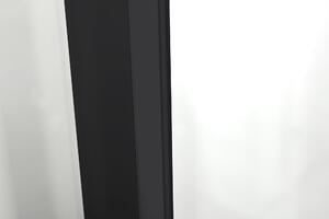 Hagser Alena sprchové dvere 130 cm posuvné čierna matná/priehľadné sklo HGR19000021
