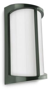 Philips 17229/88/16 - Vonkajšie nástenné svietidlo MYGARDEN POND 1xE27/23W/230V zelená