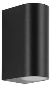 Eglo 74068 - Vonkajšie nástenné svietidlo SCOGLIERA-E 2xGU10/5W/230V IP44 čierne