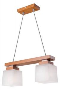 Luster na lanku KUBUS 2xE27/60W/230V