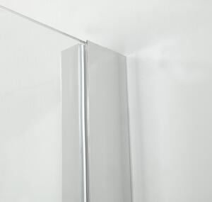 Hagser Frida sprchovací kút 100x80 cm štvorcová chromová lesklé/priehľadné sklo HGR50000020