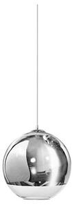 Azzardo AZ0731 - Luster na lanku SILVER 1xE27/60W/230V