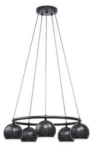 Eglo 98455 - Luster na lanku CANTALLOPS 5xE14/40W/230V