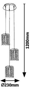 Rabalux 5044 - LED Luster na lanku ASTRELLA 3xLED/6W/230V