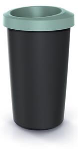 Prosperplast Odpadkový kôš kompaktný svetlozelený/čierny, variant 25 l