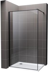 Hagser Hawisa stena sprchového kúta walk -in 80 cm čierna matný/sklo priehľadné HGR40000022