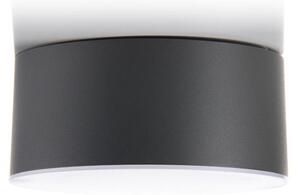 LED2 - LED Stropné svietidlo BUTTON LED/17W/230V antracit