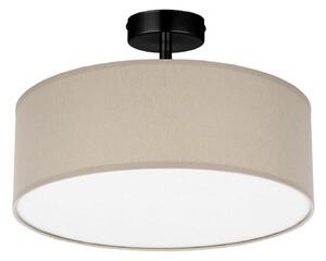 Luster na tyči RONDO 4xE27/15W/230V pr. 40 cm béžová